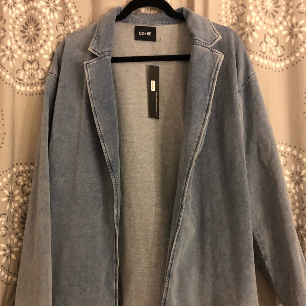 Do+Be Stretch denim blazer